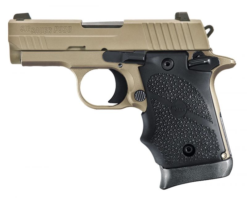 Sig Sauer P938 Scorpion Flat Dark Earth 9mm 3″ Barrel 7-Rounds