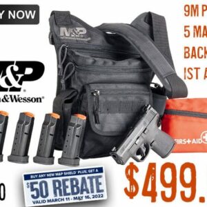 Smith & Wesson Shield Plus OR Bundle Package, Bug Out
