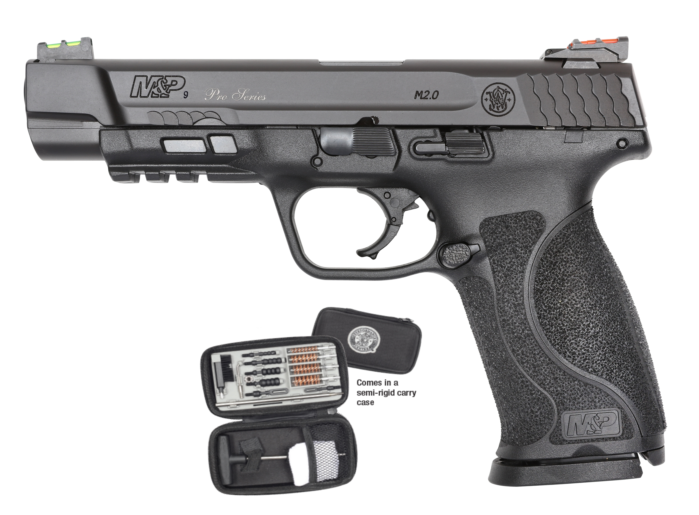 S&amp;W PERFORMANCE CENTER M&amp;P9 M2.0 9MM 5″ 17RD NO THUMB SAFETY