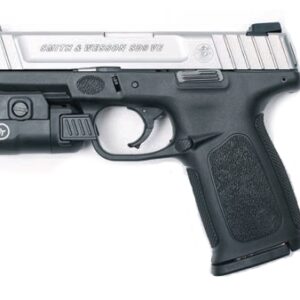 Smith & Wesson SD9 VE 9mm 4″ Barrel 10-Rounds Crimson Trace Rail Master Stainless