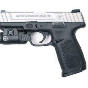 Smith & Wesson SD40 VE Crimson Trace Rail Master 40 S&W 4″ 10 Rounds Stainless