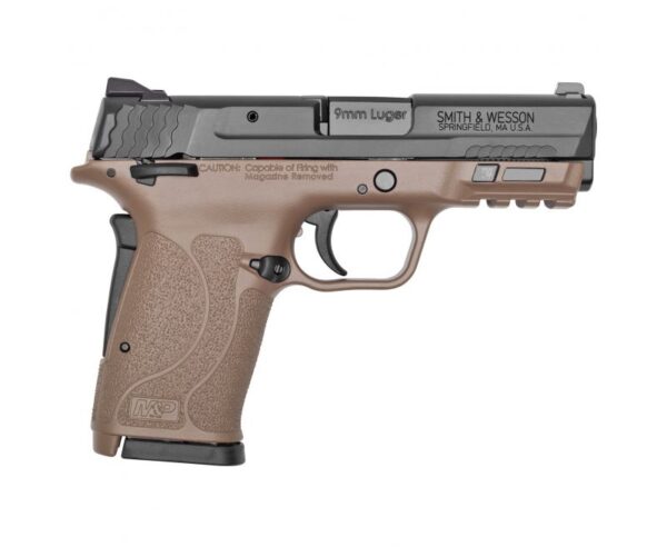 Smith and Wesson M&P9 Shield EZ Flat Dark Earth / Black 9mm 3.6″ Barrel 8-Rounds