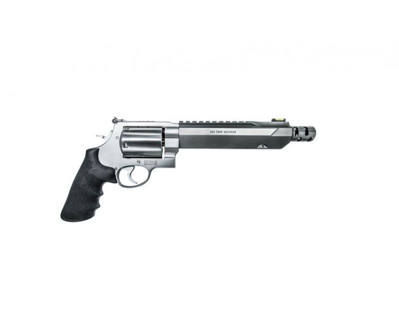Smith &amp; Wesson 460XVR Performance Center Double Action Revolver .460 S&amp;W Magnum 7.5 Inch 5 Rounds Stainless