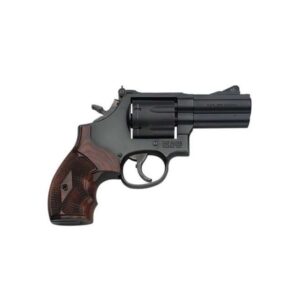 Smith and Wesson 586 L-Comp Black / Rosewood .357 Mag / .38 SPL 3-inch 7Rds Night Sight