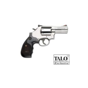 Smith and Wesson 686 Plus Stainless/Wood .357 Mag 3-inch 7Rd