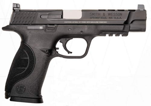 Smith and Wesson M&P 40 Performance Center Black .40 SW 4.25-inch 15Rd Ported Slide Optics Read