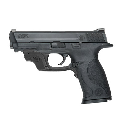Smith And Wesson M&P9 9mm 4.25 In 17 Rds Black Crimson Trace Green Laserguard