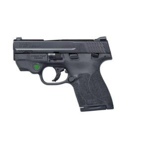 Smith and Wesson M&P Shield M2.0 9mm 3.1 Inch 8 Rnd Crimson Trace Green Laser Thumb Safety