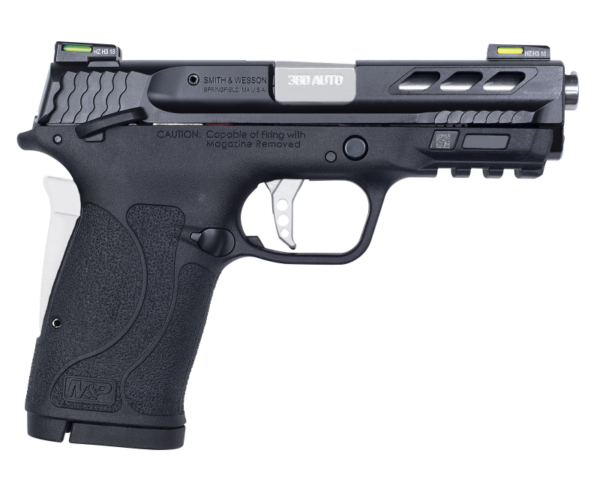 Smith and Wesson M&P380 Shield EZ Performance Center Silver Barrel .380 ACP 3.8-inch 8Rds Ported Barrel