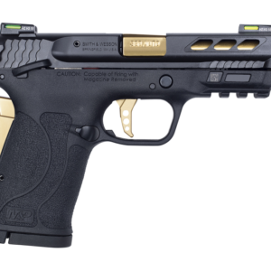 Smith and Wesson M&P380 Shield EZ Performance Center Gold .380 ACP 3.8-inch 8Rds Ported Barrel