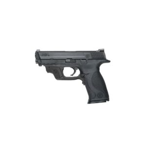 Smith and Wesson M&P40 Black 40SW 4.25-inch 15Rnd Green Laser
