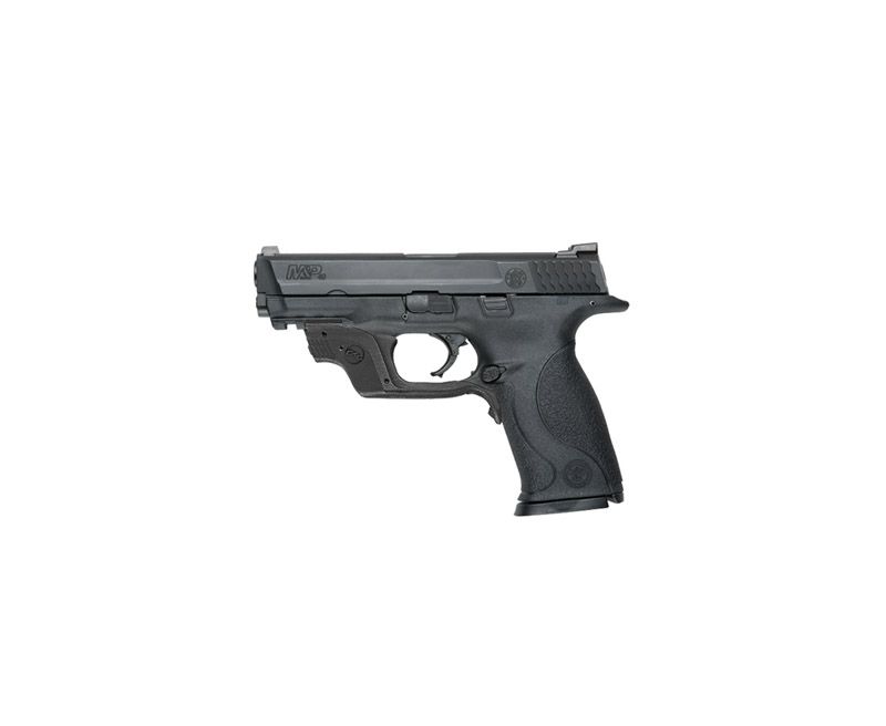 Smith and Wesson M&amp;P40 Black 40SW 4.25-inch 15Rnd Green Laser