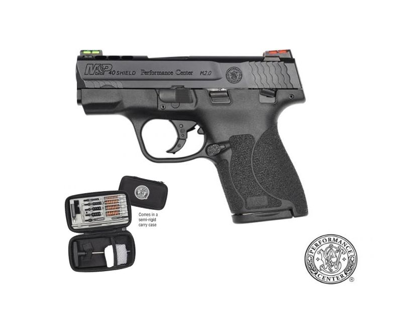 Smith and Wesson M&amp;P40 Shield 2.0 HiViz Sights .40 SW 3.1-inch 7Rds Manual Safety