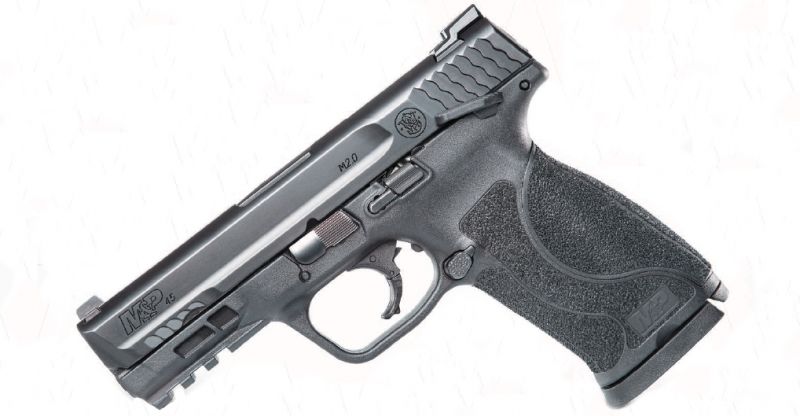 Smith and Wesson M&amp;P45 M2.0 Compact Black .45 ACP 4-inch 10Rds Manual Thumb Safety