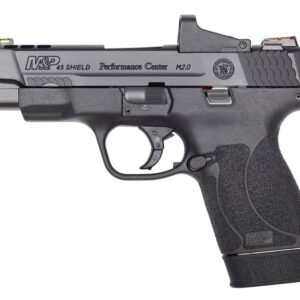 Smith and Wesson M&P45 Shield Performance Center Black .45 ACP 4-inch 7Rds Ported Barrel