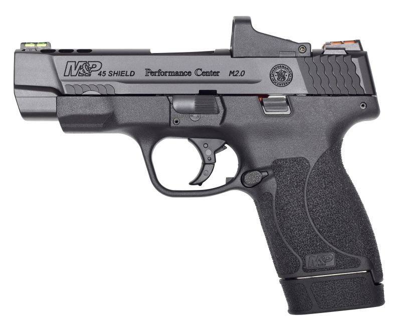 Smith and Wesson M&amp;P45 Shield Performance Center Black .45 ACP 4-inch 7Rds Ported Barrel