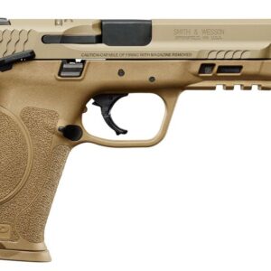 Smith & Wesson M&P9 M2.0 9mm 5″ Barrel 17 RDs Flat Dark Earth