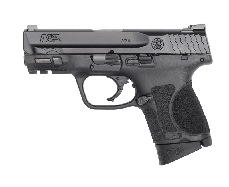 Smith and Wesson M&amp;P9 M2.0 Subcompact 9mm 3.6″ 12 RD No Thumb Safety