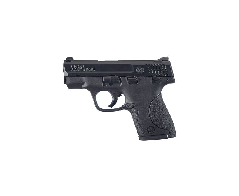 Smith and Wesson M&amp;P9 Shield Black 9mm 3.1-inch 8Rd Thumb Safety CA Compliant