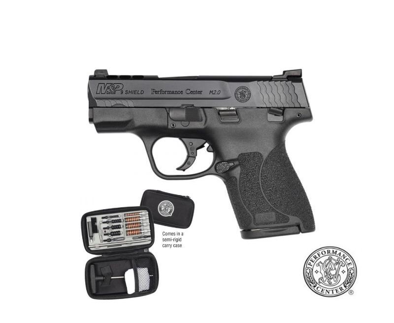 Smith and Wesson M&amp;P9 Shield 2.0 Tritium Sights 9mm 3.1-inch 8Rds Manual Safety