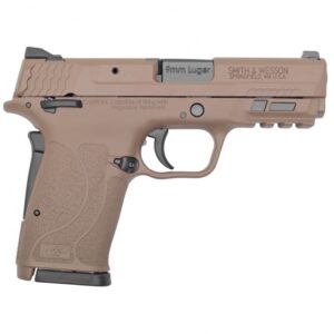 Smith and Wesson M&P9 Shield EZ Flat Dark Earth 9mm 3.6″ Barrel 8-Rounds Manual Thumb Safety