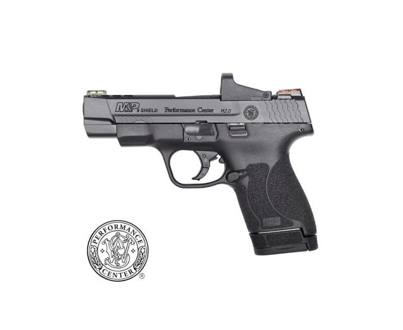 Smith and Wesson M&amp;P9 Shield M2.0 Ported Barrel 9mm 4-inch 8Rds w/ Red Dot