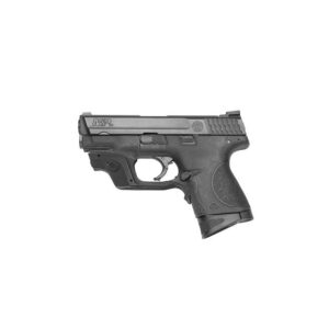 Smith and Wesson M&P9c Black 9mm 3.5-inch 12Rnd Green Laser
