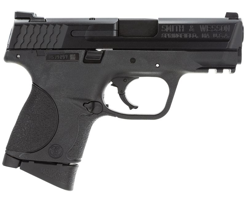 Smith and Wesson M&amp;P9c Black 9mm 3.5-inch 10Rds