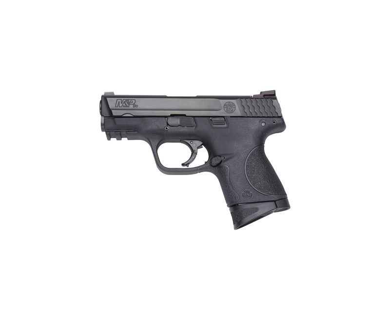 Smith and Wesson M&amp;P9c Compact Black 9mm 3.5-inch 12rd Night Sights 3 Magazines