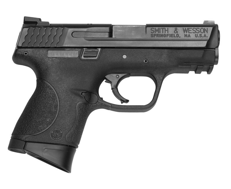 Smith &amp; Wesson M&amp;P9 Compact 9mm 3.5-in 12Rd No Thumb Safety