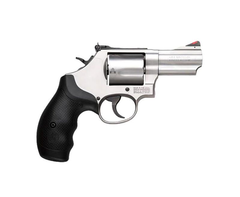 Smith &amp; Wesson Model 69 Stainless/Black .44 Mag 2.75-inch 5rd