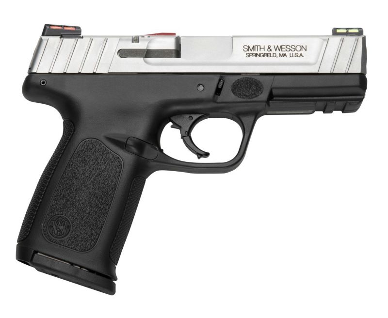 Smith &amp; Wesson SD40 VE Semi Automatic Handgun Stainless/Black 40 SW 4 inch 10 rd