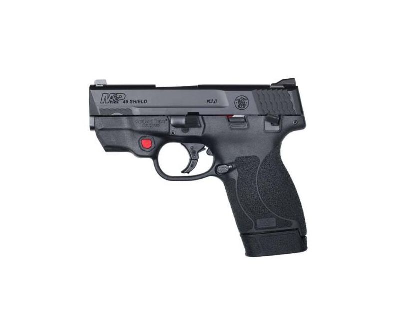 Smith and Wesson M&amp;P Shield 2.0 .45 ACP 3.3-inch 7Rds Thumb Safety Red Crimson Trace