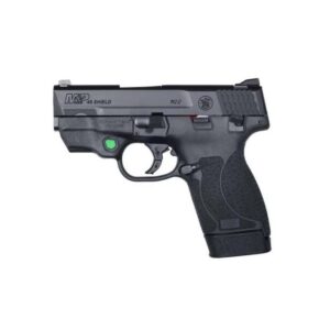 Smith and Wesson M&P Shield 2.0 Black .45 ACP 7Rds Thumb Safety Green Crimson Trace Laser