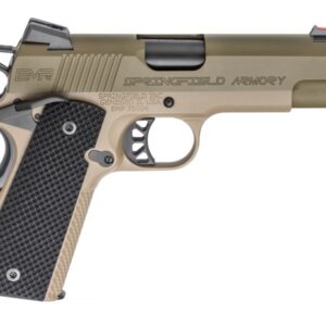 Springfield Armory 1911-A1 EMP Champ LW Carry 9mm 4-inch 9Rds 3-Dot Contrast Sights Flat Dark Earth