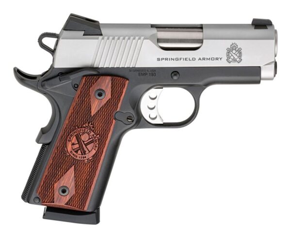 Springfield Armory 1911 EMP Instant Gear Up Stainless / Black 9mm 3″ Barrel 9-Rounds