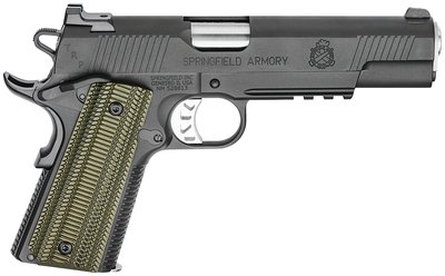 Springfield 1911 TRP Black / OD Green 10mm 5-inch 8Rds