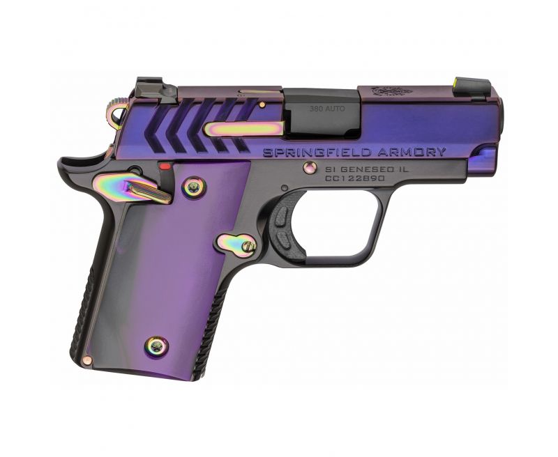 Springfield Armory 911 Purple .380 ACP 2.7″ Barrel 7-Rounds Night Sights