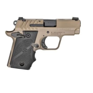 Springfield Armory 911 with Wraparound Hogue Grips Flat Dark Earth .380 ACP 2.7-inch 7Rds