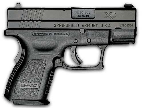 Springfield Armory Defender XD Sub-Compact 9mm 3″ Barrel 10 RDs 3-Dot Dovetail Sights