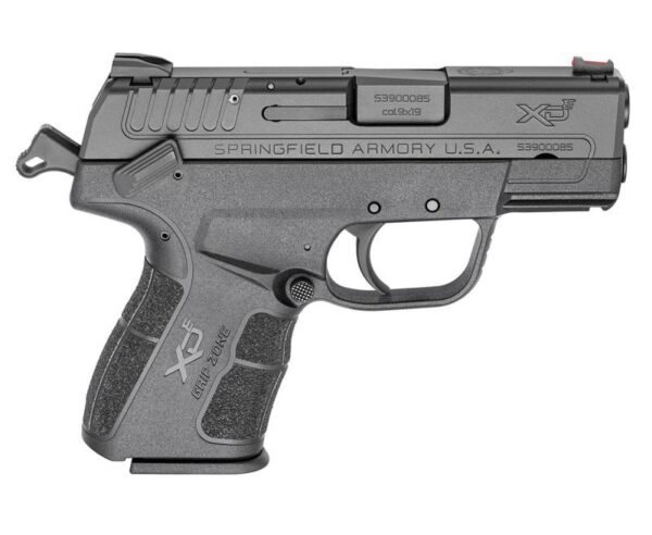 Springfield Armory XD-E Every Day Carry Package Black 9mm 3.3-inch Barrel 8/9 Rounds