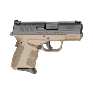 Springfield XDS MOD2 9MM FDE 3.3-inch FO Fiber Optic Sight 2-Mags 7Rds