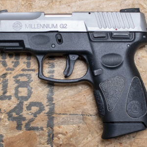 PT 111 Millennium G2 9mm Pistol with Stainless Slide AND Gray Frame