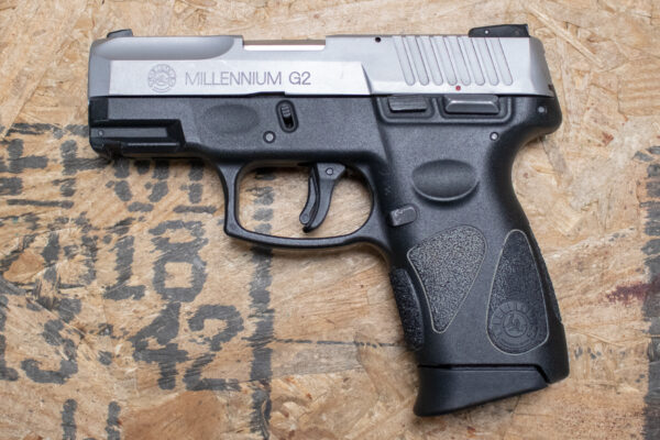 PT 111 Millennium G2 9mm Pistol with Stainless Slide AND Gray Frame