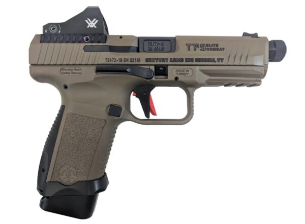 Canik TP9SF Elite Combat Flat Dark Earth 9mm 4.7″ Barrel 15-Rounds
