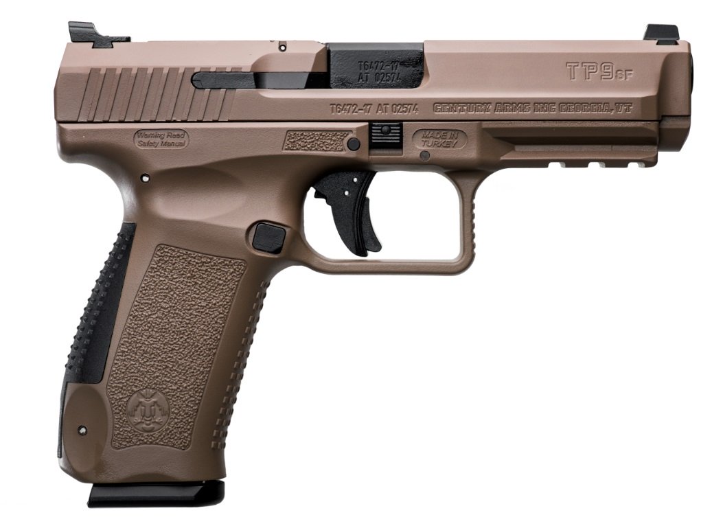 Century Arms Canik TP9SF Special Forces 9mm 4.46″ 18-Round FDE