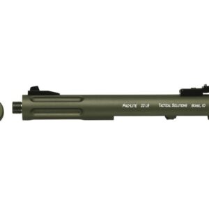 Tactical Solutions Pac-Lite Olive Drab Green 4.5-inch Fluted Threaded Barrel
