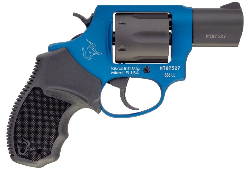 Taurus 856 Ultra Light Revolver 38 Special 2″ Barrel 6-Rounds Cobalt Blue