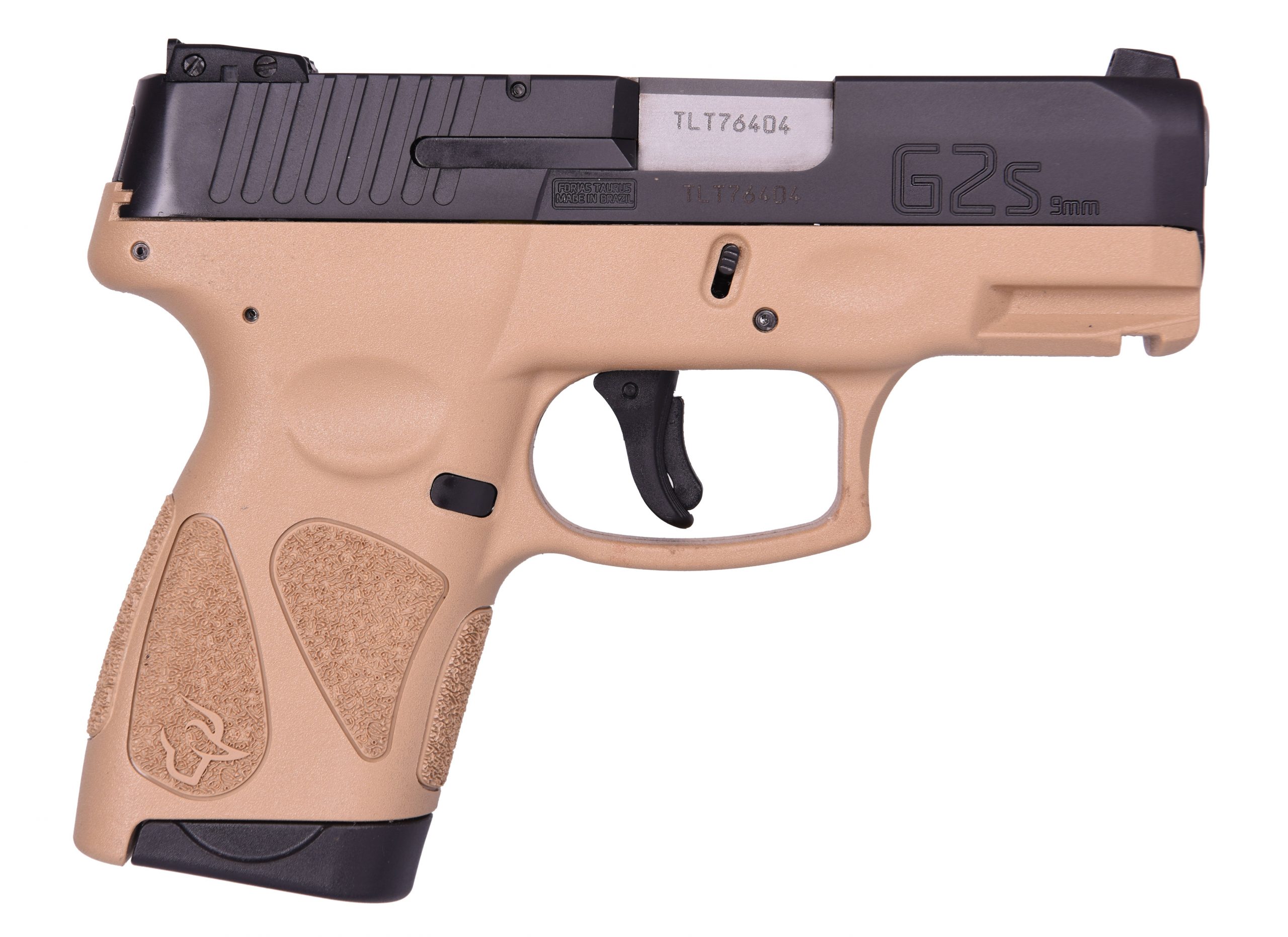 Taurus G2S 9MM BLK/FDE 3.2-inch 7Rds
