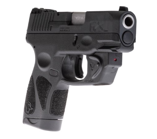 Taurus G2S 9MM BK/BK 3.2-inch 7Rds RED LSR